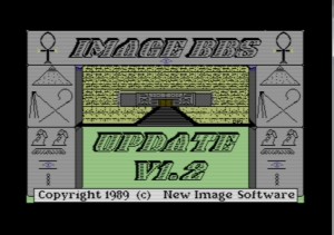 Image BBS v1.2 boot screen