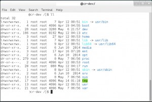 Linux ll command 